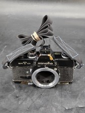 Minolta SRT 101 35mm SLR Film Camera Body Only   Black   Untested