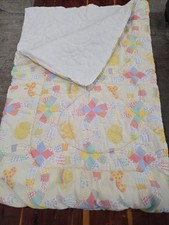 VTG Quilted Pastel Children's Sleeping Bag/ Blanket