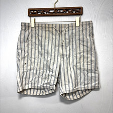 Vintage Eddie Bauer Swim Trunks/Shorts Drawstring Pockets 90s Beach Mens No Size