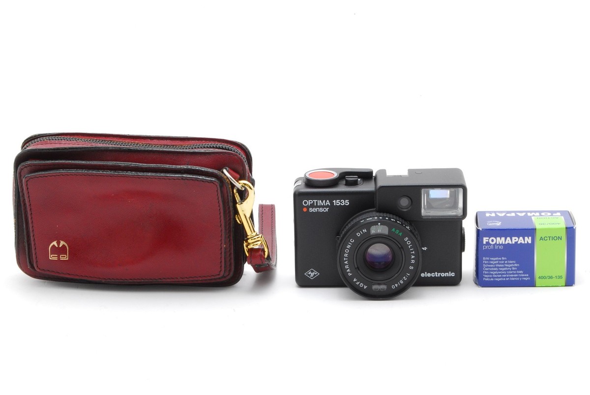 MINT w/Case] Agfa Optima 1535 Sensor Film Camera Made in Germany