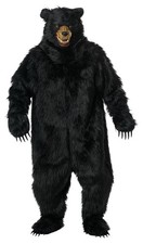 Adult Black Bear Full Suit Costume