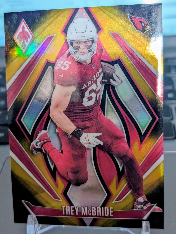 2024 Phoenix Football - Trey McBride /125 Bronze Fade #139 Cardinals