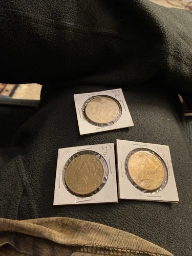 1893 $20 Gold Liberty Head Coin Ungraded Uncurlated 3 20 Dollar Liberty Head