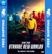 Star Trek: Strange New Worlds TV Series Season 3 2025 DVD New All Region Free HD