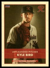 2022 Kyle Bird Choice Rookie Minor League Card Tacoma Rainers