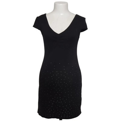 Okay, Kleid, Größe: 34, Schwarz, Gepunktet, Damen #gJj