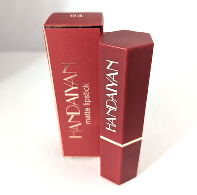 Handaiyan Velvet Matte Lipstick Shade 04 (H1001) Long-Lasting   New in Box