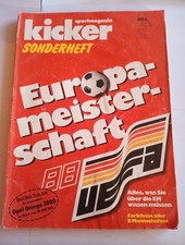 Kicker Sonderheft zur EURO 88 in Deutschland
