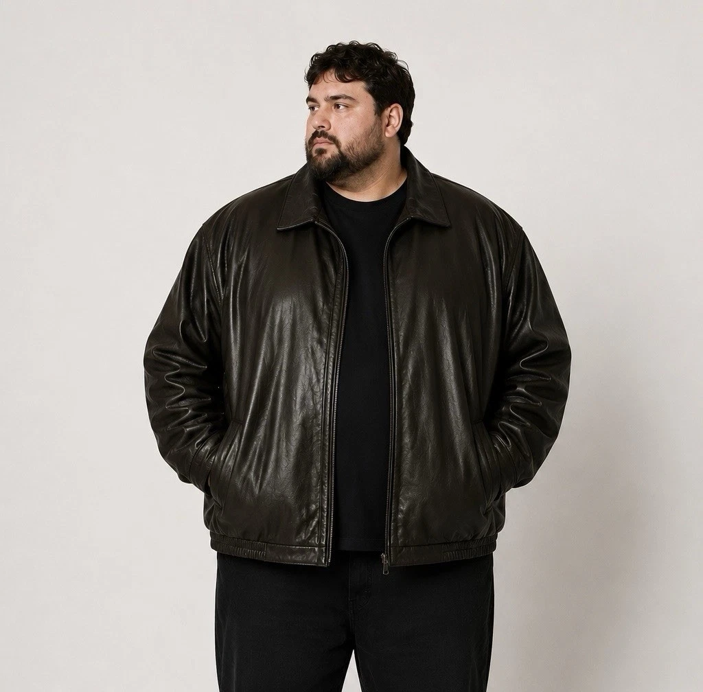 Croft & Barrow Leather Outer Shell Coats, Jackets & Vests for Men