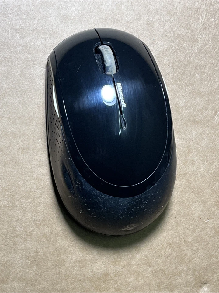 OHNE DONGLE Microsoft Wireless Mouse 5000 Modell 1387 Farbe Schwarz - Bild 3 von 4