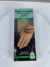 Vintage Sheer Energy by L  eggs Unlined Driving Gloves One Size NIB