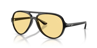 Ray Ban Sunglasses RB4125 CAT 5000 601/R6 BLACK/YELLOW LENS 59MM