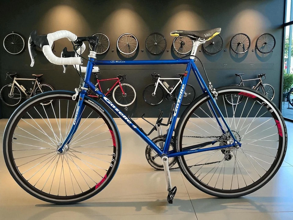 Gazelle Race vintage Road bik | Reynolds 525 Steel 58cm | Full Campagnolo 2×8 | - Bild 2 von 4