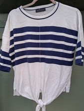 Ladies M&S Short Sleeve Jumper Size S