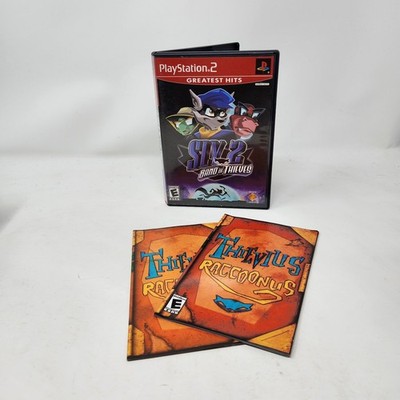 Sly 2 Band Of Thieves PlayStation 2 PS2 Case Manual Only No Game Greatest Hits 