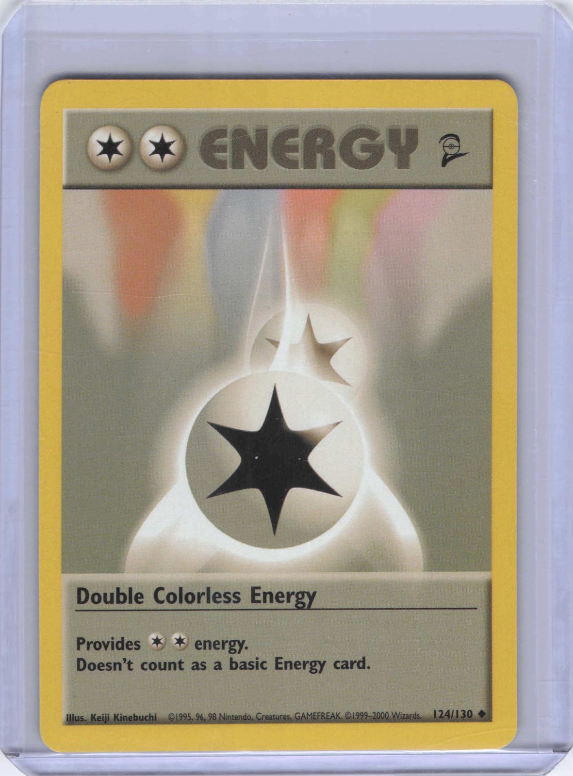 Pokemon TCG Base Set 2 #124/130 Double Colorless Energy