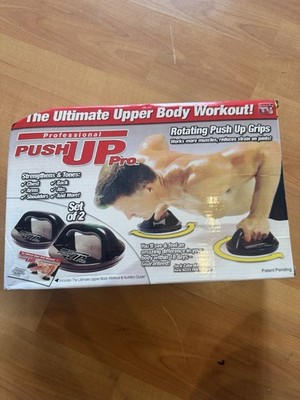 Profi Push Up Pro rotierende Liegestützgriffe X2 NEU IM KARTON Oberkörpertraining