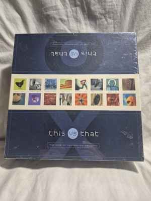 The This vs. That Electronic Party Game of Contrasting Thoughts & Strategies NEW