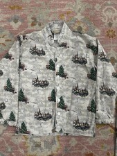 Pottery Barn Harry Potter Flannel Pajama Set M Christmas