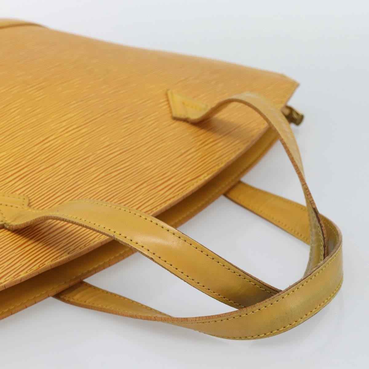 Louis Vuitton Saint Jacques Epi Leather Yellow Handbag — image 8