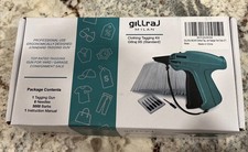 Tagging Gun 9S Clothing Retail Price Kit Attacher W 6 Needles 5000 Barbs New