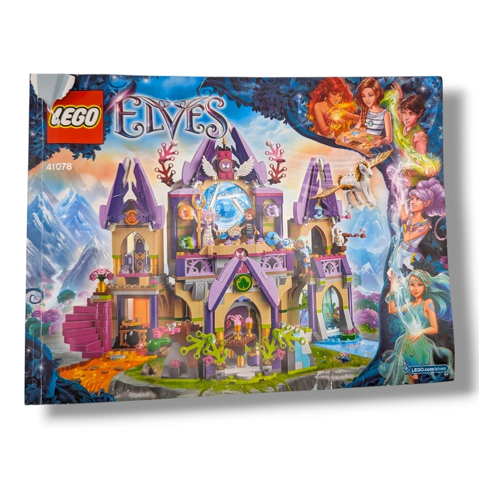 LEGO Elves Skyra’s Mysterious Sky Castle Set - Missing Mini Figs, Read - Image 2 of 4