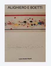 ALIGHIERO BOETTI, Catalogo Firmato e disegno