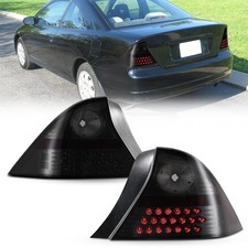 For 2001 2002 2003 Honda Civic Coupe Led Tail Lights Turn Signal Brake Light Drl