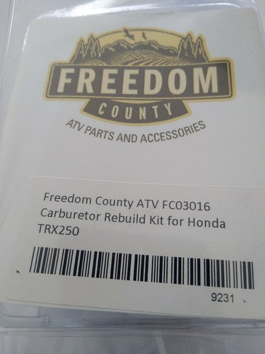 Freedom County ATV FC03016 Carburetor Rebuild Kit for Honda TRX250 - Bild 3 von 3