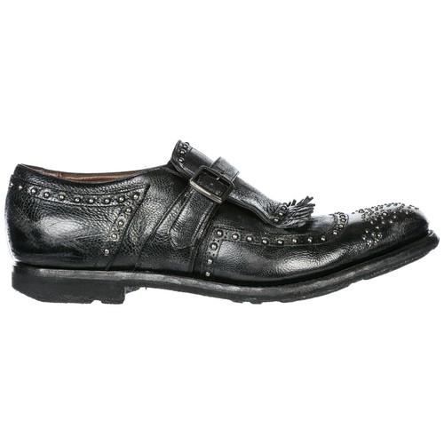 Church's scarpe stringate uomo shanghai EOG003299PWBLACK nero pelle  classiche | eBay
