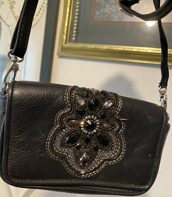 BRIGHTON ANJU JEWELED beaded flap Mini Shoulder bag evening bag MustangGirl64.5