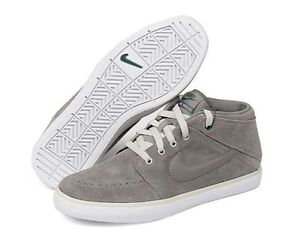 New Nike Suketo Uni-sex Mid Leather / Suede 525310 001shoes, Gray, sizes 7-9