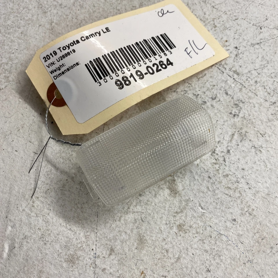 Toyota Camry Avalon Sienna 2007-2021 puerta lámpara de cortesía lente de luz OEM Foto 2 de 4