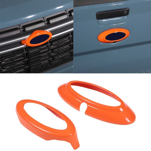 13 PIEZAS Cubierta de parachoques exterior delantero naranja para Ford Maverick 2022 - Imagen 5 de 7
