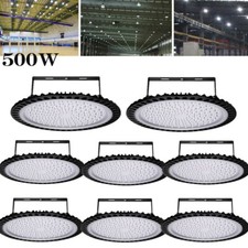 8x500W UFO LED High Bay Light Shop Lights Garage Commercial Lighting Floodight