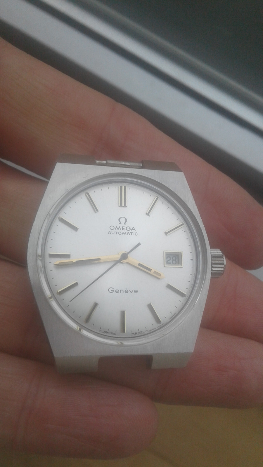 Omega GENEVE 166.099 Cal. 1481 ORIGINAL DIAL NEW OLD STOCK PARTS