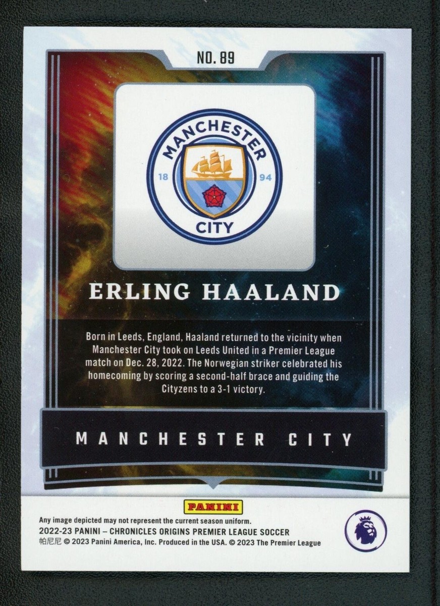 2022-23 ERLING HAALAND 185/199 PANINI CHRONICLES ORIGINS