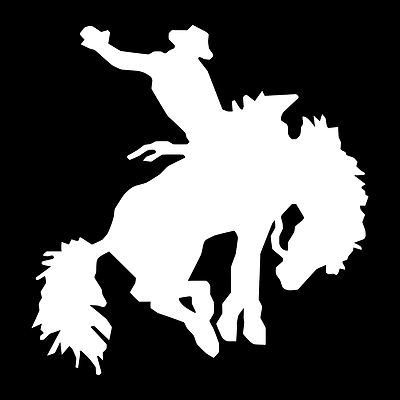 Cummins Decal Bull Riding Vinyl Decal Sticker, Rodeo Car Window