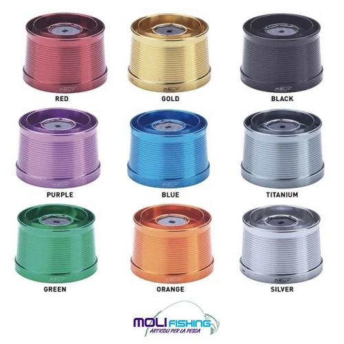 Reel spare parts for fishing reel Akami and Shimano RELY CSC CONICA aluminium 80 size