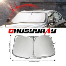 29.72x61.02" Windshield Sun Shade for Ford F250 2017-2021 - Custom Fit