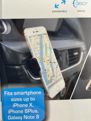 Universal Vent Mount for Smartphones iPhone X iPhone 8 Plus Galaxy Note 8