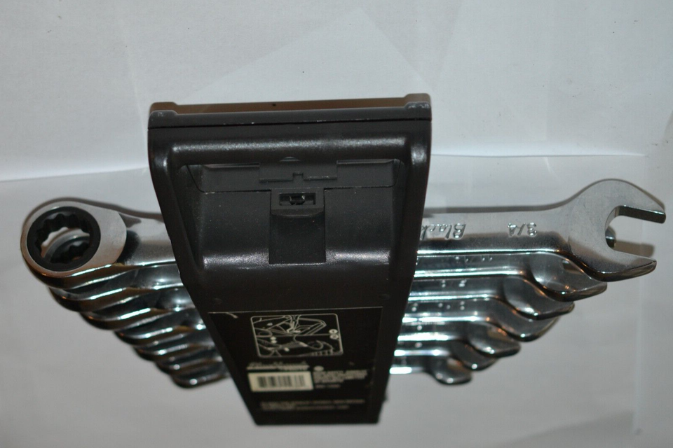 7 piece Proto Blackhawk Gear Ratcheting Wrenches Set BW1250 Sizes 3/8