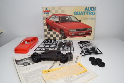 B68 1:24 ESCI KIT 3024 AUDI QUATTRO RED MIB