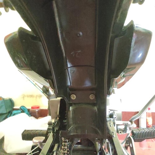 Original Yamaha RX-King RXK RX 135 Rear Underneath Mud Guard 29N-F1629-00 - Picture 6 of 6