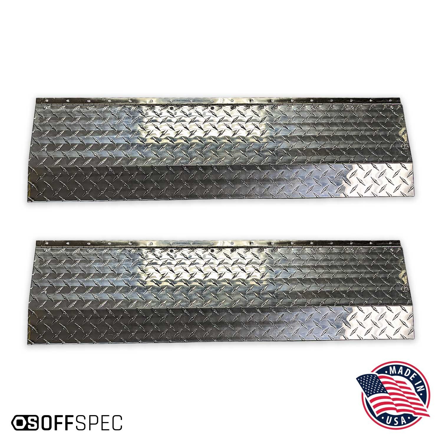 OffSpec Trailer Ramp Door Transition Gap Cover Flap (Set of 2) Made