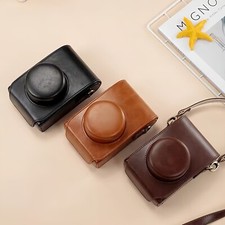 Leather camera bag Wear-resistant cover for Fujifilm X100S Protective case