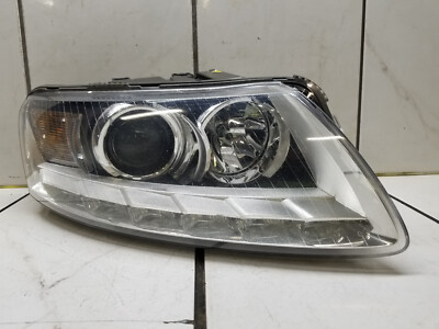 2011 AUDI A6 C6 RIGHT PASS. SIDE XENON HEADLIGHT W/ OPT 8Q3 **ALL TABS BROKEN**