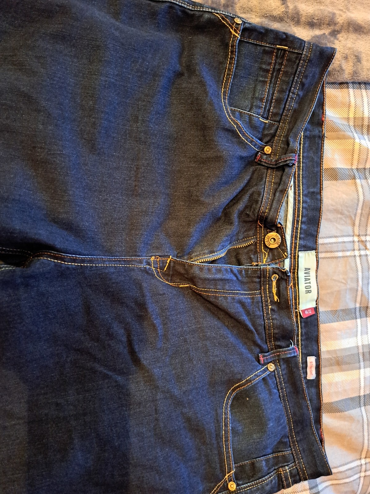 mens jeans 44 waist 32 leg eBay