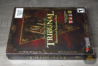 The Elder Scrolls III 3: Tribunal SMALL BOX PC 2002 NEW! - RARE!