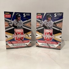 Lot of 2 2020 Panini Elite Extra Edition Baseball Blaster Box (5 Cards Per Box)